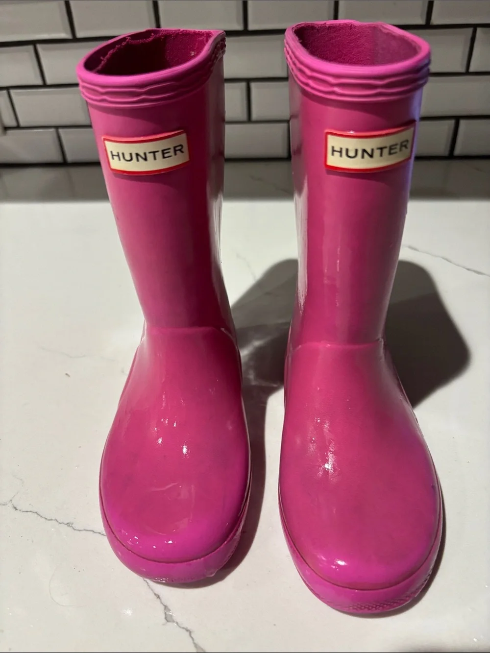 Hunter Kids First Classic Rain Boots, VERY GOOD CONDITION Sz 10